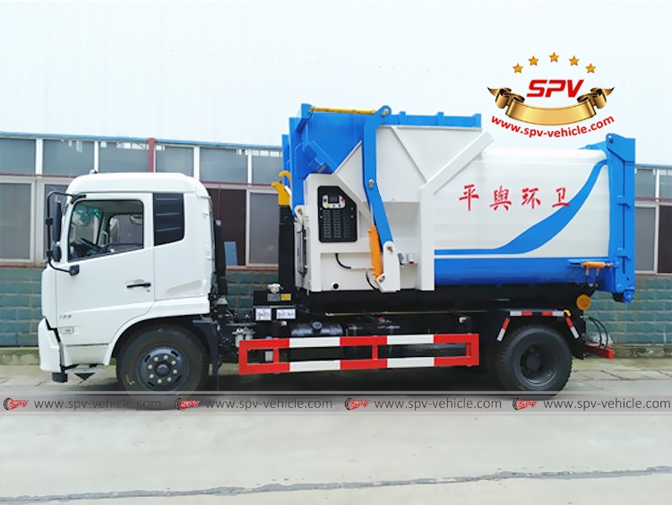 Detachable Compactor Truck Dongfeng - LS
